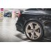 Накладки сплиттеры боковые на задний бампер на Audi RS5 B9 рестайл